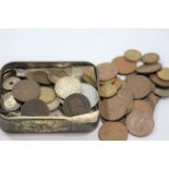 Large quantity of coins