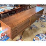 A Fine 1950s Sapele Hamilton Sideboard by Robert Heritage for Archie Shine. Circa 1960. The