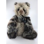 Charlie Bear "Romy". 51cm. A coat of long-pile light brown with tipping on her head and body, with