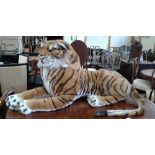 A Chinese large soft toy tiger 170cm