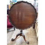 A Tilt Top Table