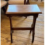 A Small oak Stool. Circa 1900.