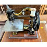 A Royal Sewing machine. The Acenoria. Designed in the 1860's. The Royal Sewing Machine Company was