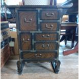 A Korean Chest of Drawers. Possibly vintage.66 x 53 x 29cm.