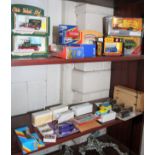 Corgi Classics, Marjorette and Matchbox cars and commercials in boxes. (18)