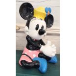 Minnie Mouse Music Box: This is a ceramic figurine of Minnie Mouse that was created by Schmid in the