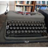 An Imperial "Good Companion Model T" typewriter. This English made Imperial gained the second part