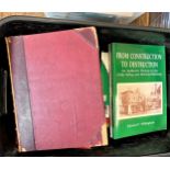 Electric railways and other books on railways. Antique and 20th century. (A lot)