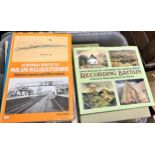 A quantity of books. Railways. (A lot)