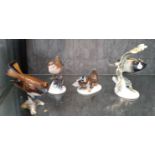 Rosenthal Wren, pair of Mallard and two others (4)