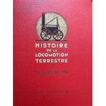 Histoire De la Locomotive Terrestre, les Chemins De fer. 1935.