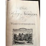 A History of Worcester by Nash. Two volumes. 1799. (2)