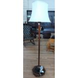 Standard lamp 174cm tall with 37cm octagonal base.