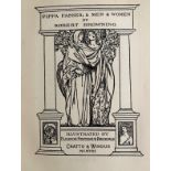 Pippa Passes & Men & Women. By Robert Browning. Illustrated by Eleanor Fortescue Brickdale. A