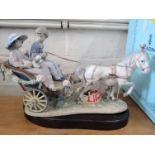 Lladro A Ride in the Park with box 41cm