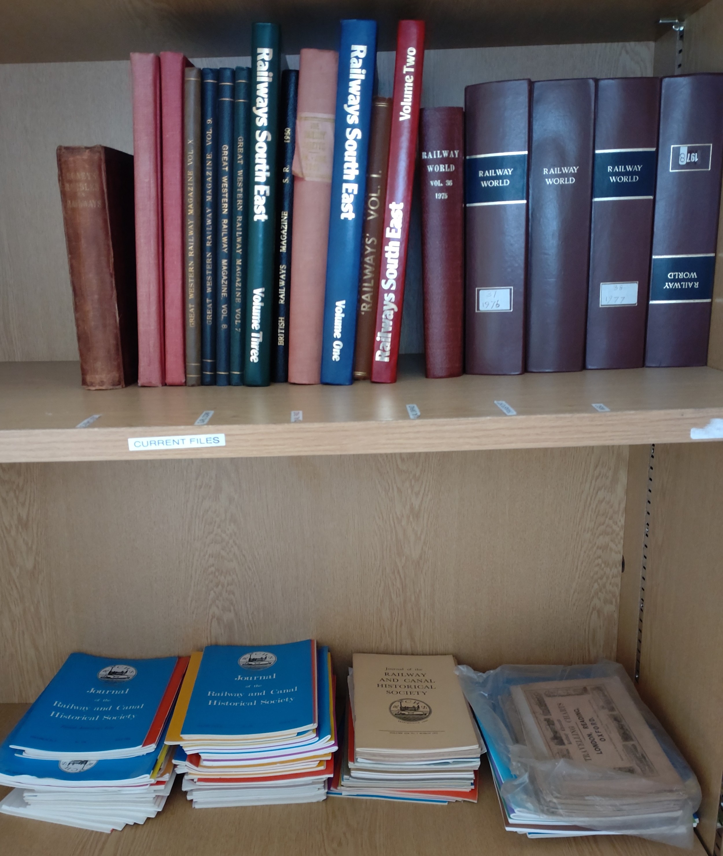 A quantity of books and brochures relating to railways