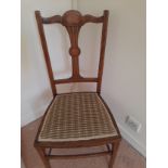 An Edwardian Bedroom chair