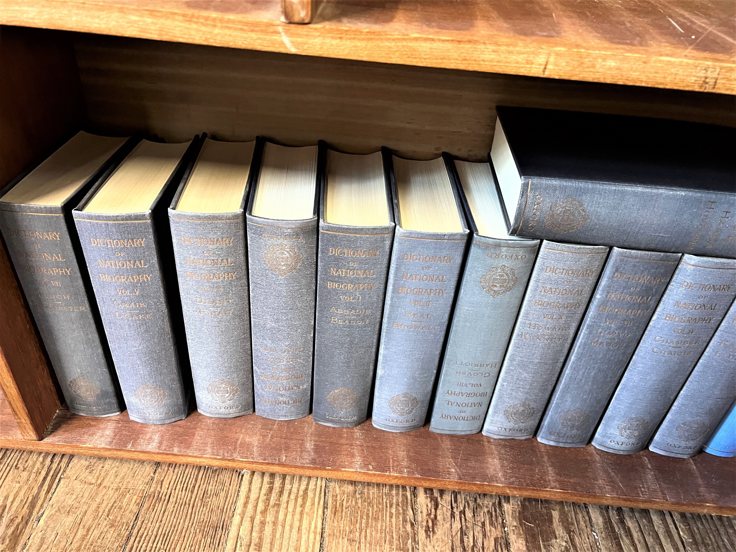 Dictionary of National Biography. 22 Volumes.