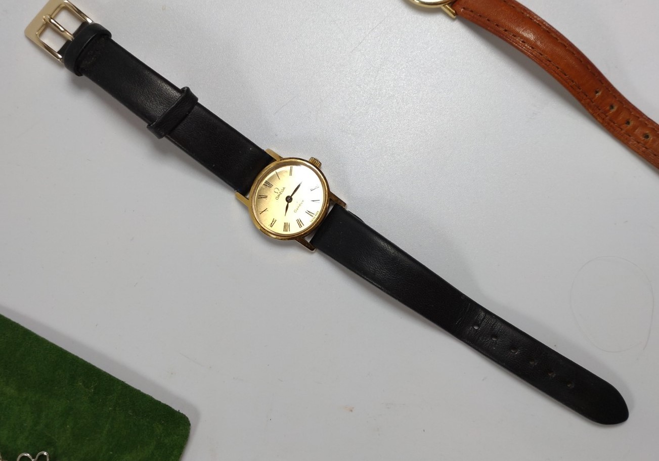 A small collection of ladies' wristwatches including Omega. - Image 2 of 5