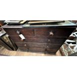 A Victorian mahogany Chest of drawers.