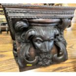 An Antique carving. Possibly early 19th century. provenance 80 Rose Street Wokingham.