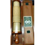 A spiral Cylindrical Slide Rule. Early 20th century. By W F Stanley& Co Ltd. 286 High Holborn London