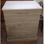 A pair of modern chest of drawers late 20th century.