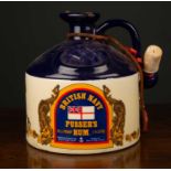 A flagon of Pusser British Navy Rum with original label and seal, 18cm highCondition report: Seal no