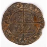 An Elizabeth I shilling, second issue coinage with a Martlet mint mark, c.1573-78.Qty: 1Condition