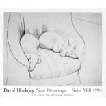 David Hockney (b.1937) David Hockney New Drawings, 1994 for Salts Mill off-set lithograph 83 x 69cm,