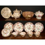 A mixed lot of ceramics to include a Chinese tree part tea service number 2067 comprising cups,