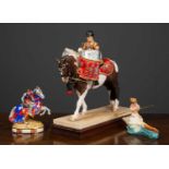 A Royal Doulton limited edition Henry V at Agincourt, HN Icon 5656, 1362/2500, 13cm high, together