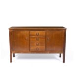 Gordon Russell (1892-1980) of Broadway Cotswold oak sideboard, circa 1940, with a plaque to the