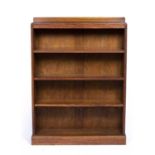 Heals oak, bookcase, circa 1930, 87cm x 118cm x 24cm Literature: Heals dining room and living room