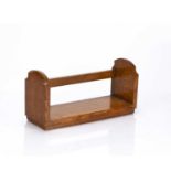 Cotswold School Oak book trough, unmarked, 37cm x 18cm x 12.5cmCondition report: Overall minimal
