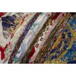 Collection of silk scarves Hermes and Liberty examples, of varying designs and sizes (12)Condition