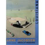 Arne Jacobsen (1902-1971) 'Skovshoved Tankstation (Skovshoved Petrol Station)', lithograph