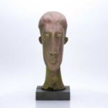 In the manner of Amedeo Modigliani (1884-1920) 'Untitled female head' pottery, unsigned, on later