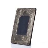 Art Nouveau style silver photo frame with easel back, bearing marks for P. J. Panton, Birmingham,