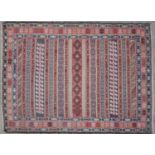 Three Anatolian flat weave rugs the largest 81cm x 190cmCondition report: Minor wear, otherwise in