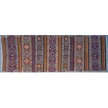 An antique Saveh Kelim rug 298cm x 100cm From the collection of Ernst J Grube, one of many collected