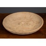 A Robert Thompson 'Mouseman' circular oak bowl 30cm diameterCondition report: With some surface