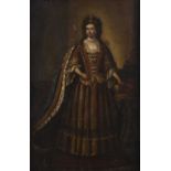 After Sir Godfrey Kneller Portrait of Queen Anne, oil on canvas, 63 x 41cm