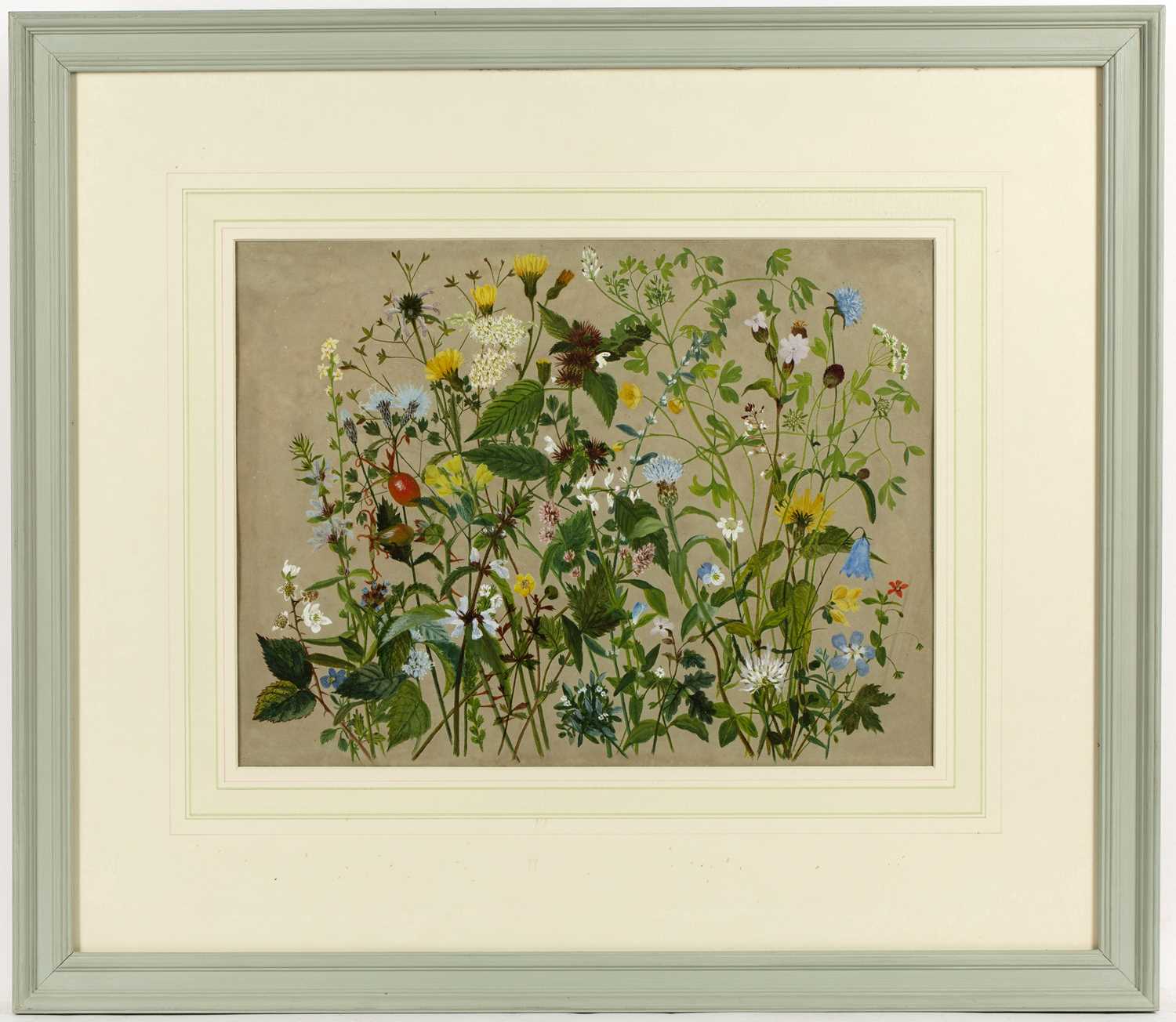 19th century English school 'Forty Wild Flowers Picked on the Shore at Lowood, 1887', apparently - Image 2 of 3