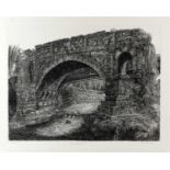 Paul Hawdon (b.1953) Ponte Rotto No. 1, signed and inscribed in pencil to the margin, and numbered
