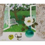 Mary Fedden (1915-2012) Garden View, 1993 signed and dated (lower left) oil on canvas 50 x 60cm.