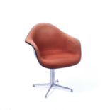 Charles and Ray Eames for Herman Miller La Fonda chair, circa 1960 the moulded seat with applied