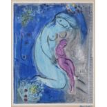 Marc Chagall (1887-1985) Quai Aux Fleurs stamped signature (lower right) lithograph 38 x 27cm.