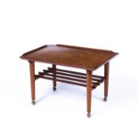 Holger Georg Jensen for Kubus Occasional table, circa 1970 teak stamped 'Made in Denmark' 47cm high,