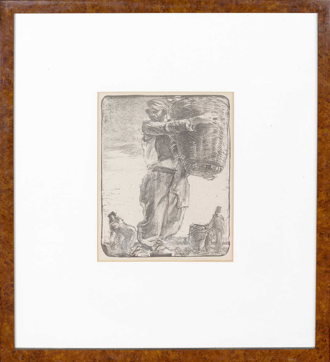 Frank Brangwyn (1867-1956) Two studies of workers signed (in the plate) lithographs 31 x 27cm (2). - Image 4 of 6